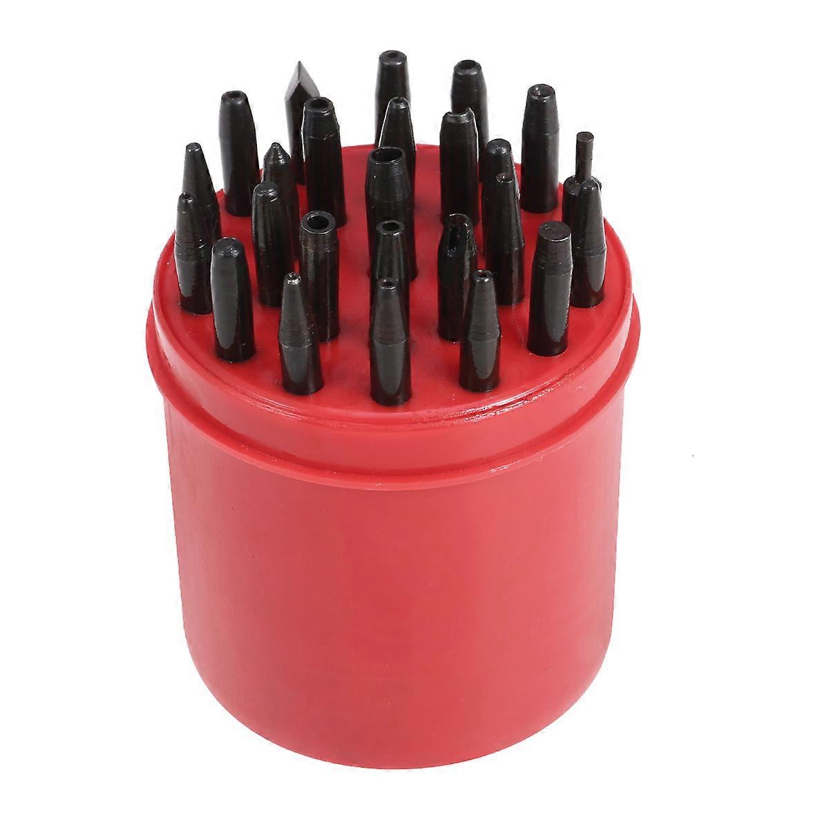Watch Presser Watch Parts Tools For Watchmakers Professionals Red Plastic Box 25Set