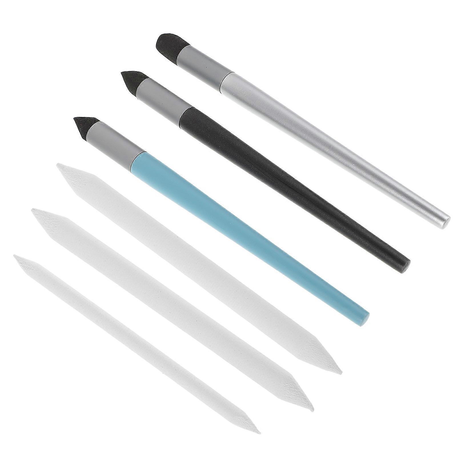 Soft Pastel Blending Sponge Pen Set – Versatile Rubbing Tool for Oil Pastels, Sketches, and Colored Pencils – Ideal for Color Transitions, Art