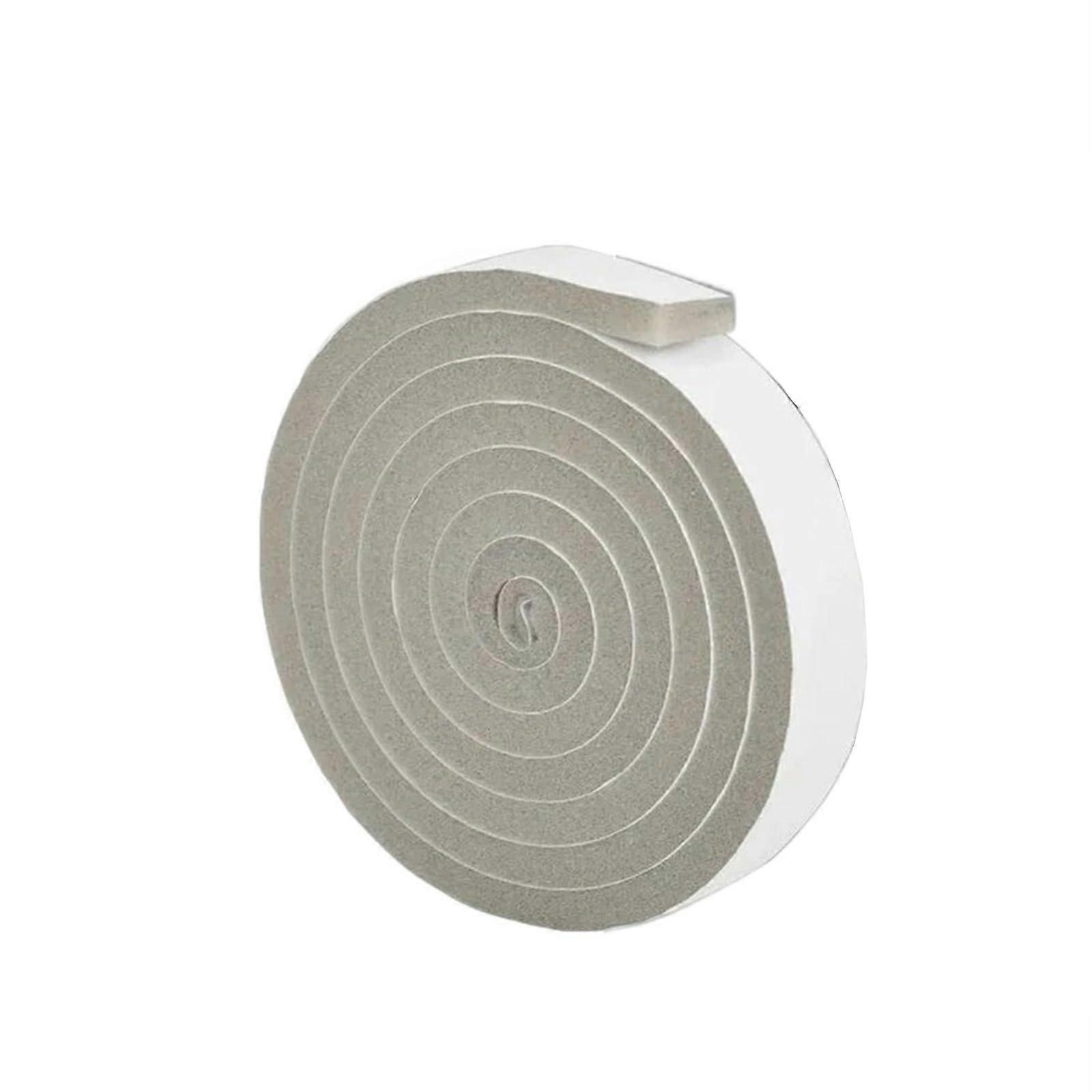 selfadhesive soundproof foam tape, windproof, dustproof (Gray 1.5cm 2 rolls)