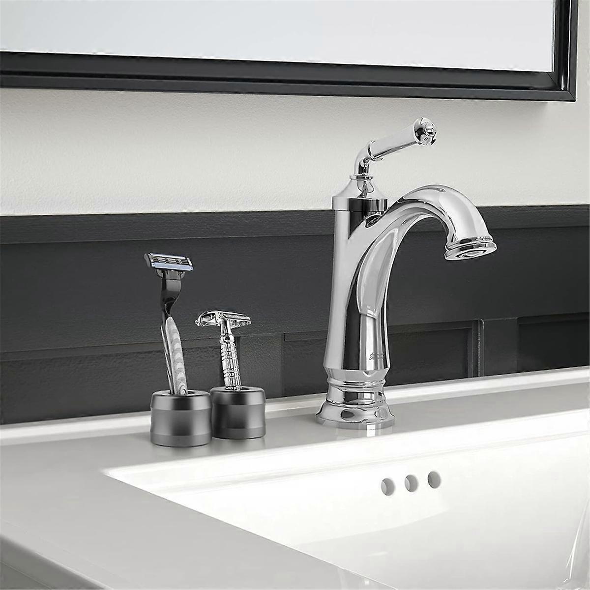 2 Pcs Safety Stand Black Grey