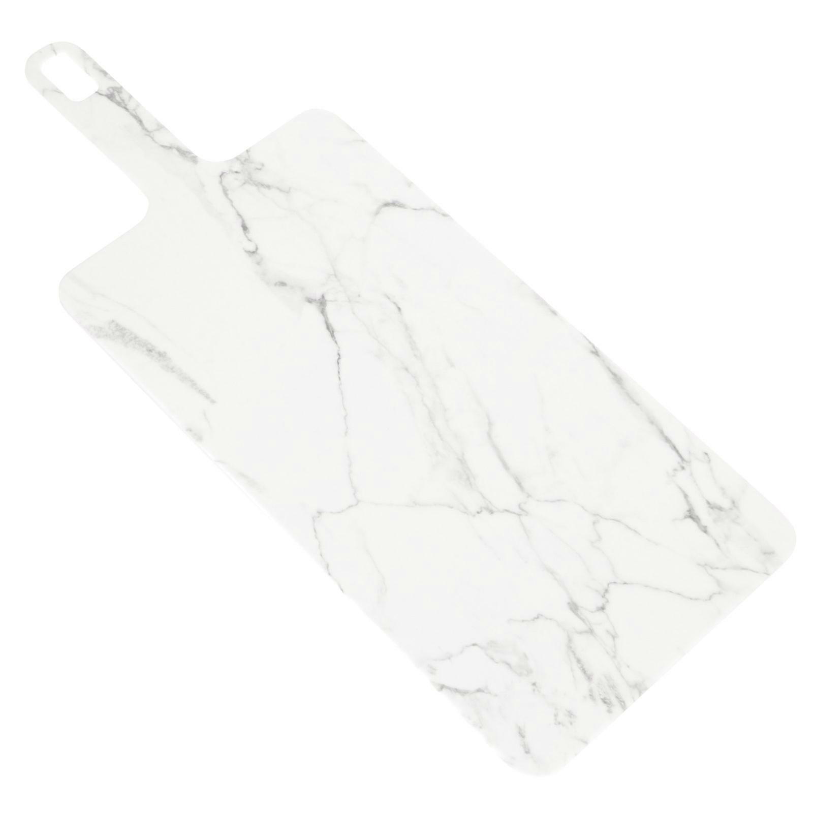 Kitchen Accessories Rectangular Chopping Board Marble Pattern Home Use 48x19cm 1Pack