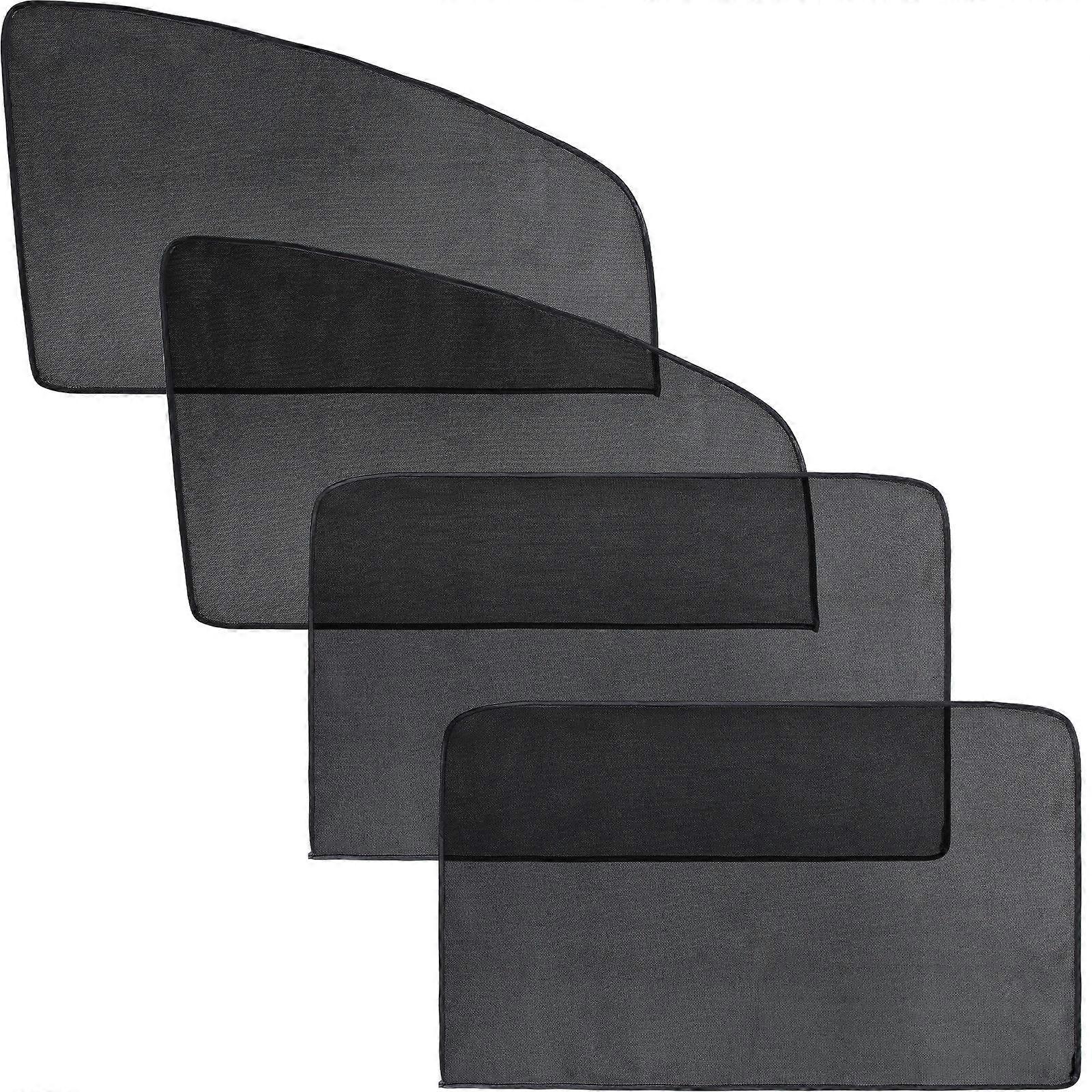 Side Window Sun Shade Magnetic Adsorption Car Window 4Pcs