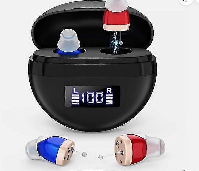 Rechargeable In-Ear Hearing Aids for Severe Hearing Loss