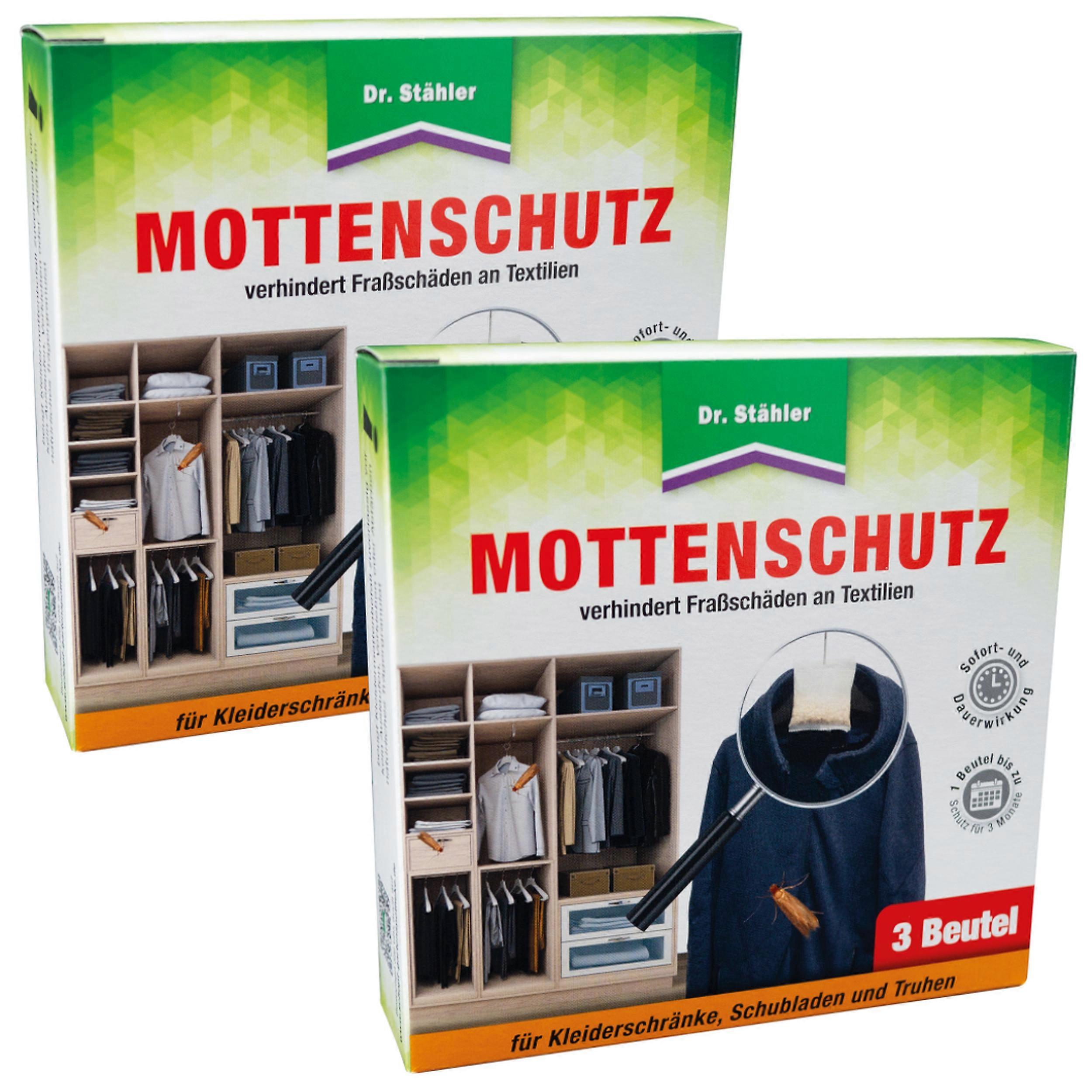 2 x DR. STÄHLER Moth Guard, 3 Bags