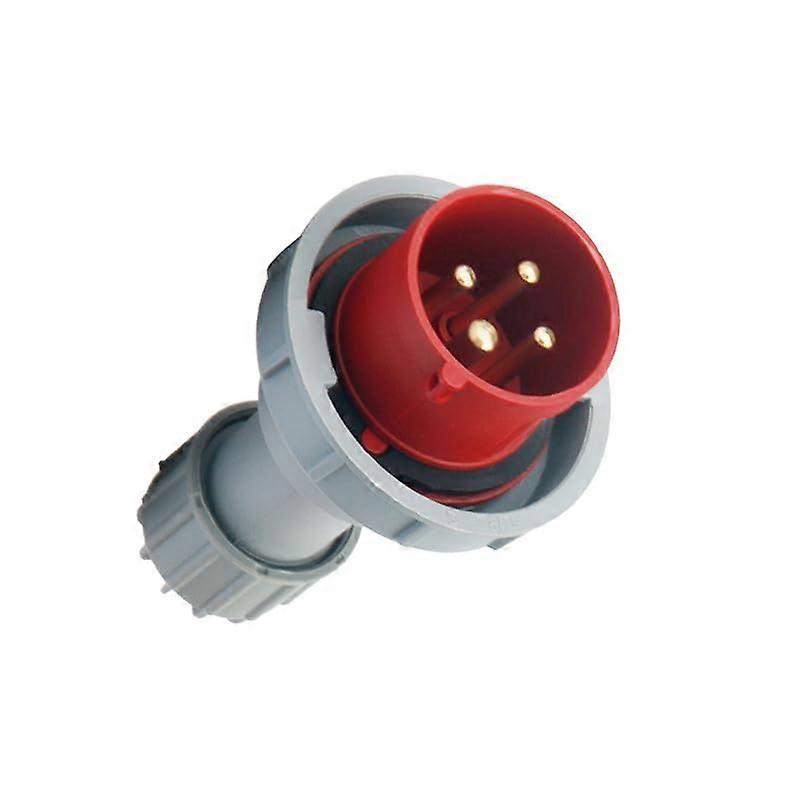 Industrial Power Plug IEC 60309 32A 4 Pin IP67 Waterproof Connector 3P+E 380V Heavy Duty