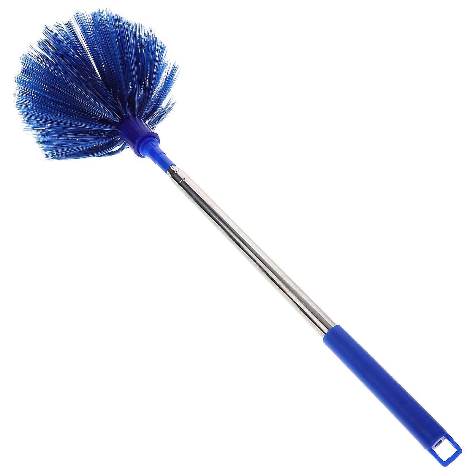 Long Handle Spiderweb Cleaning Brush with Fine Bristles for Ceiling Fans, Appliances, and Household Dust Removal