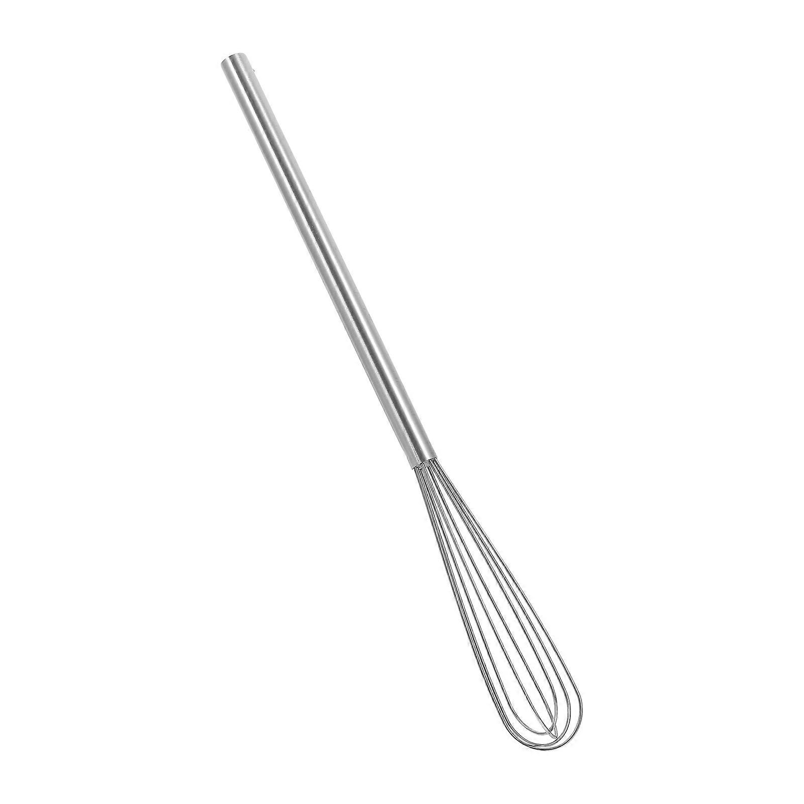 Mini Whisk Egg Stainless Steel Handheld Beater For Cooking Baking Silver 26.50X2.80X2.80CM Egg Beating 1Pcs