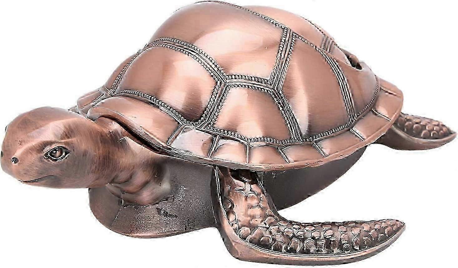 メタルタートル灰皿ポータブル葉巻灰皿煙臭エリミネーター(銅)SZ