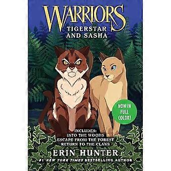 Warriors: Tigerstar og Sasha: 3 Warriors-bøger i fuld farve i 1