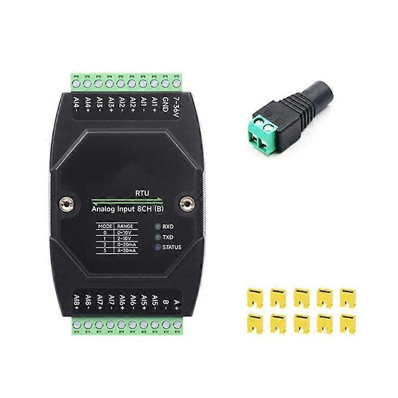 Industrial Grade 8CH Analog Acquisition Module Supports Voltage And Current