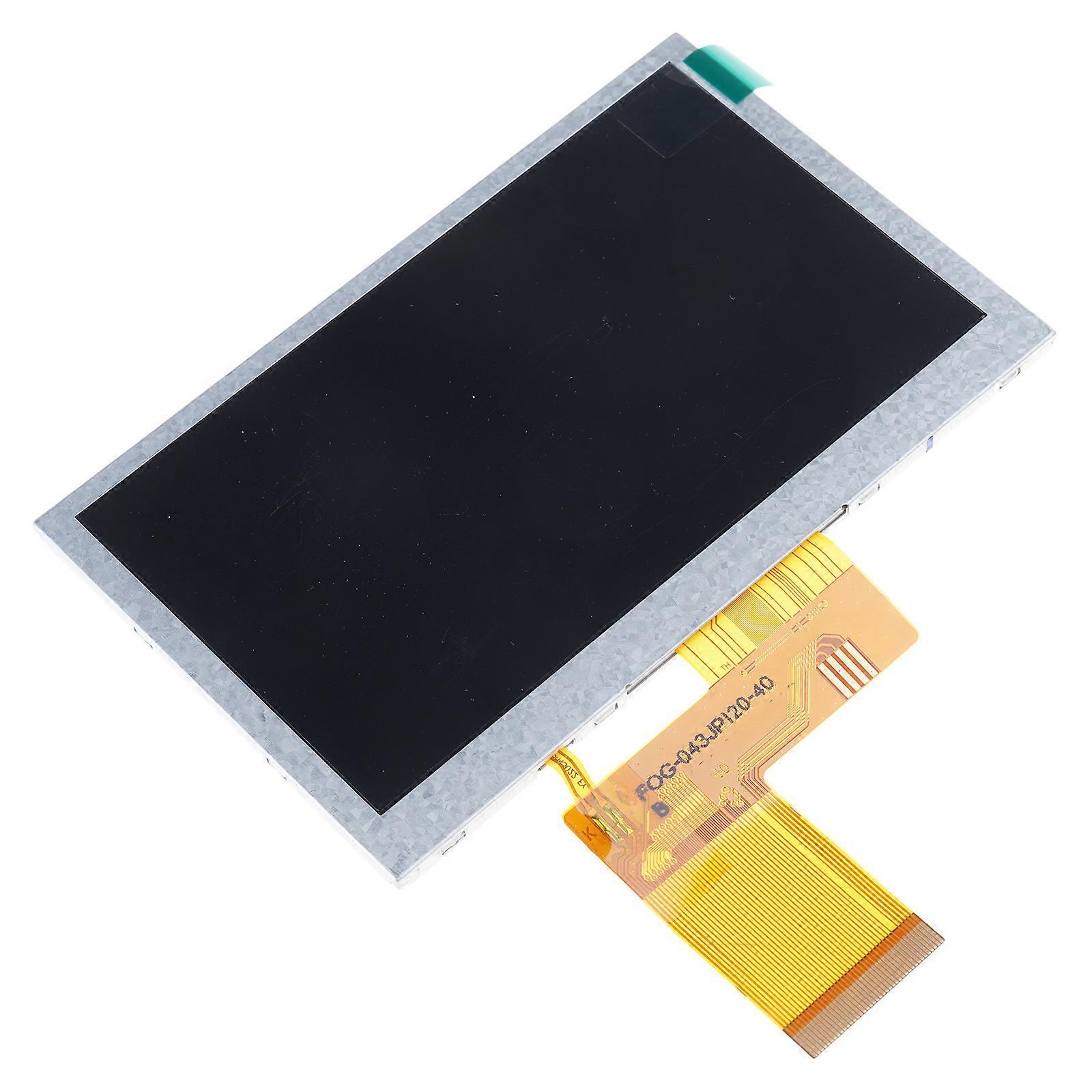 4.3inch LCD Monitors Display Screen High Brightness LCD Screen Repair Cracked For Outdoor Devices Detection Fish Anchors Multicolor
