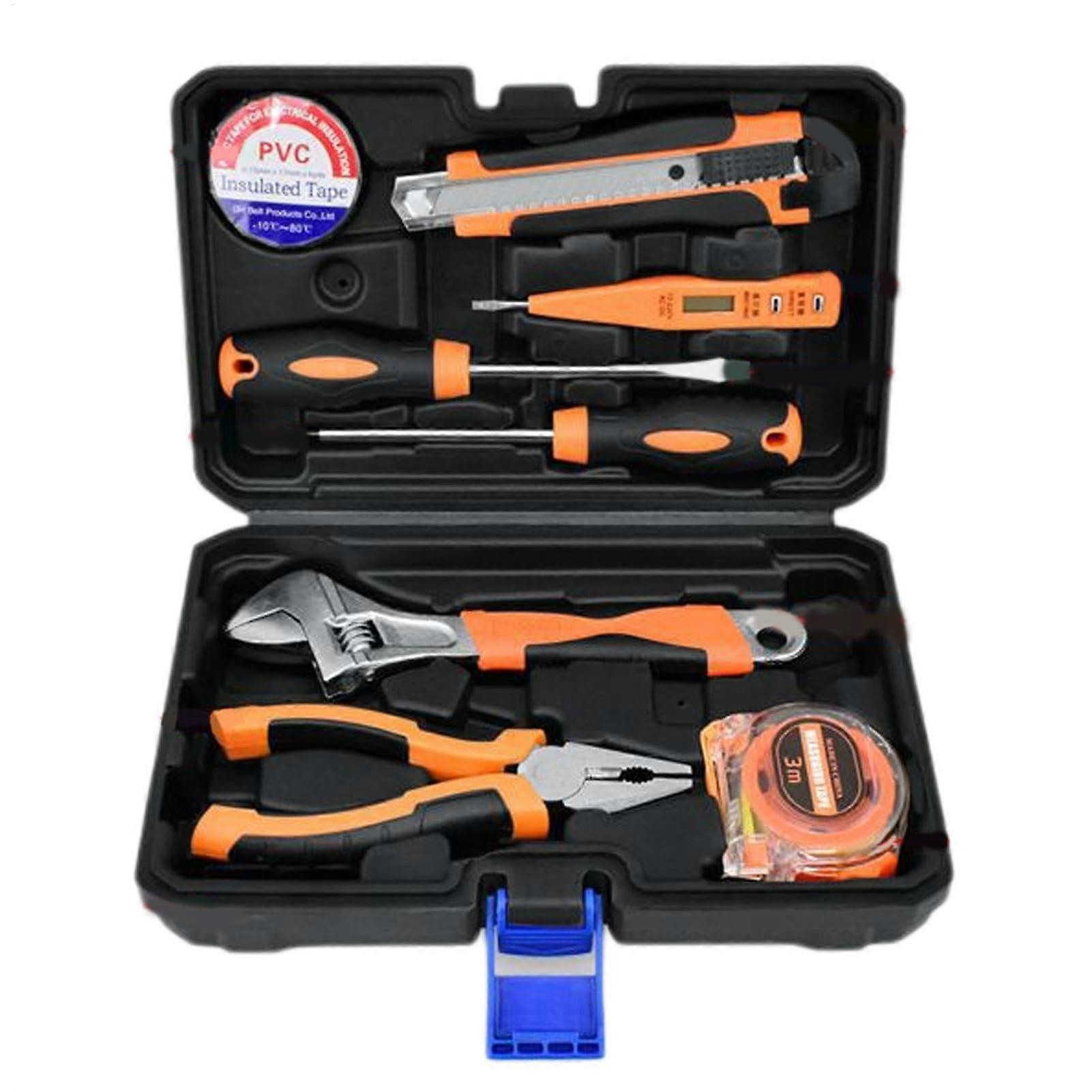 Toolset, Hardware Toolset, Socket Key Set, 8 x Toolbox, Mechanical Devices with Bearing Case, Digital Electric Pen for Homeowners, Home Improvement