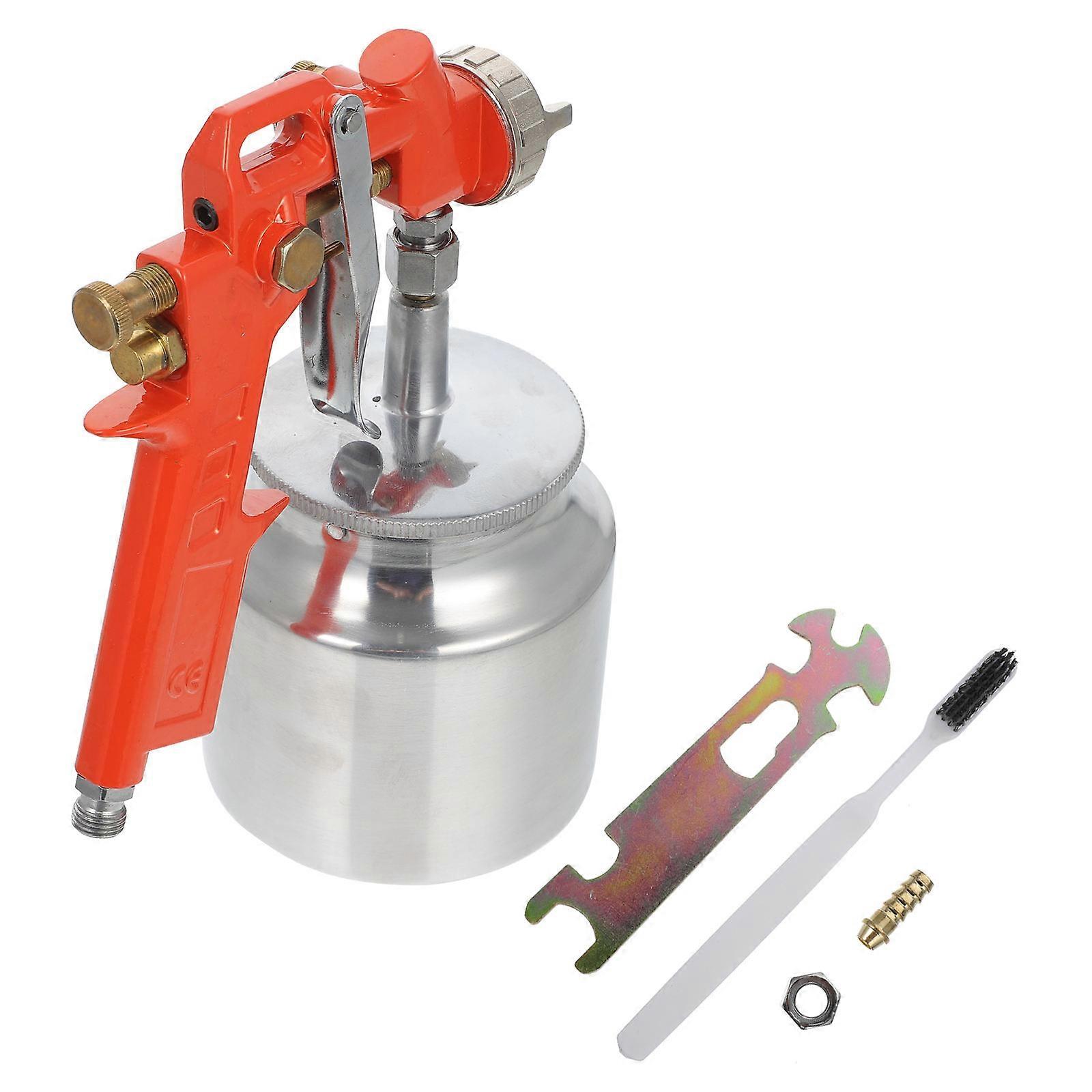 Paint Sprayer For Furniture Pneumatic Tool For Professionals Hobbyists Orange 8.7x5.5x4.3in 1Set