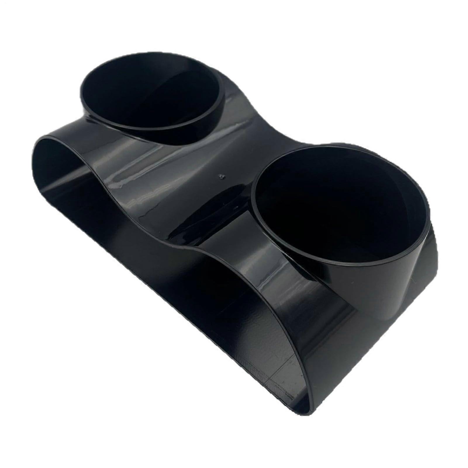 Aquarium Tunnel Natural Cave, Double Underground Tunnel Decoration, Black Stone Hideout for Betta Fish and Hermit Crabs