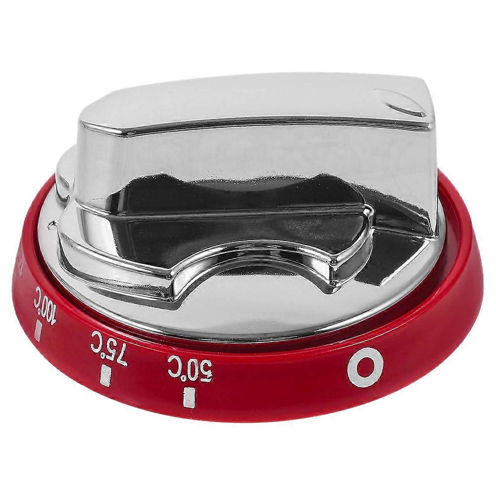 Universal Oven Knob Replacement for Temperature Control Red Plastic Fits Gas Stove and Microwave 1