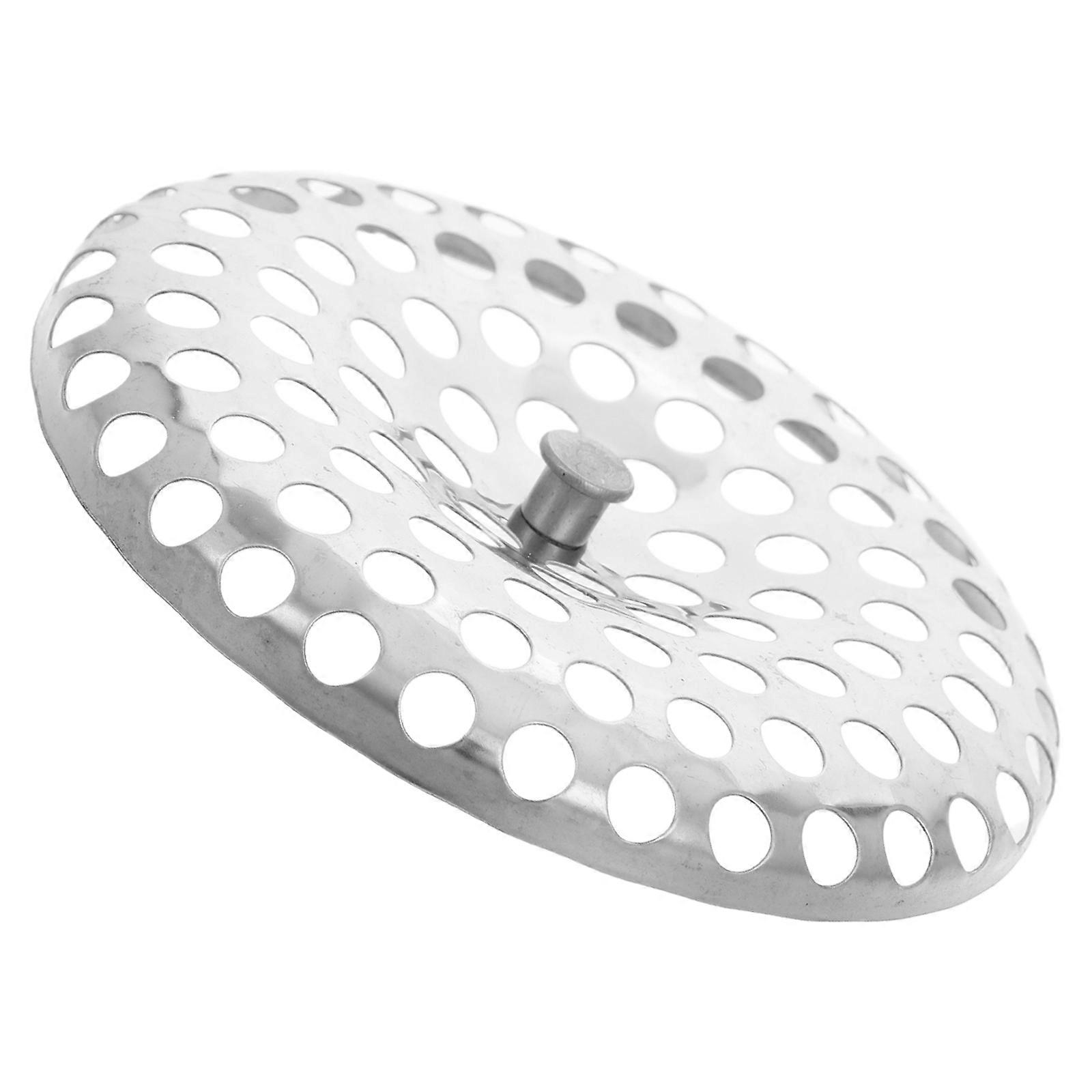 Stainless Steel Shower Drain Hair Catcher Floor Strainer for Bathroom, Kitchen, and RV Toilets – Durable Multi Purpose Filtration to Prevent Clogs