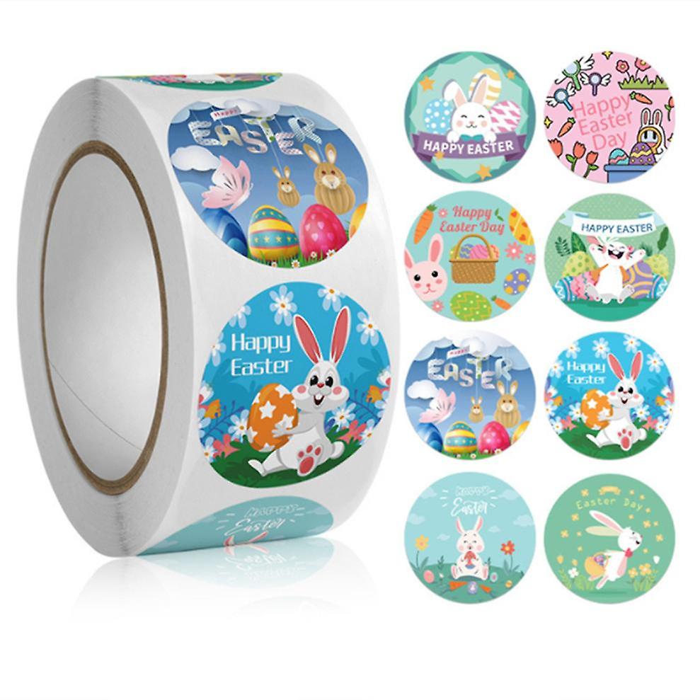 500pcs stickers - Easter motifs - Cartoon - Eastern