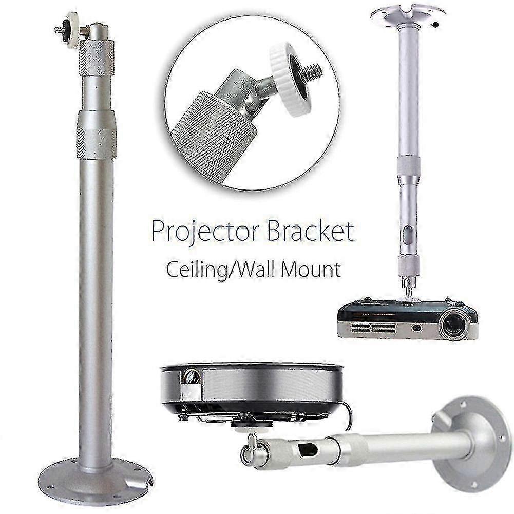 AURA Universal 20-40cm Projector Ceiling Wall Mount Aluminium Bracket 15kg Capacity