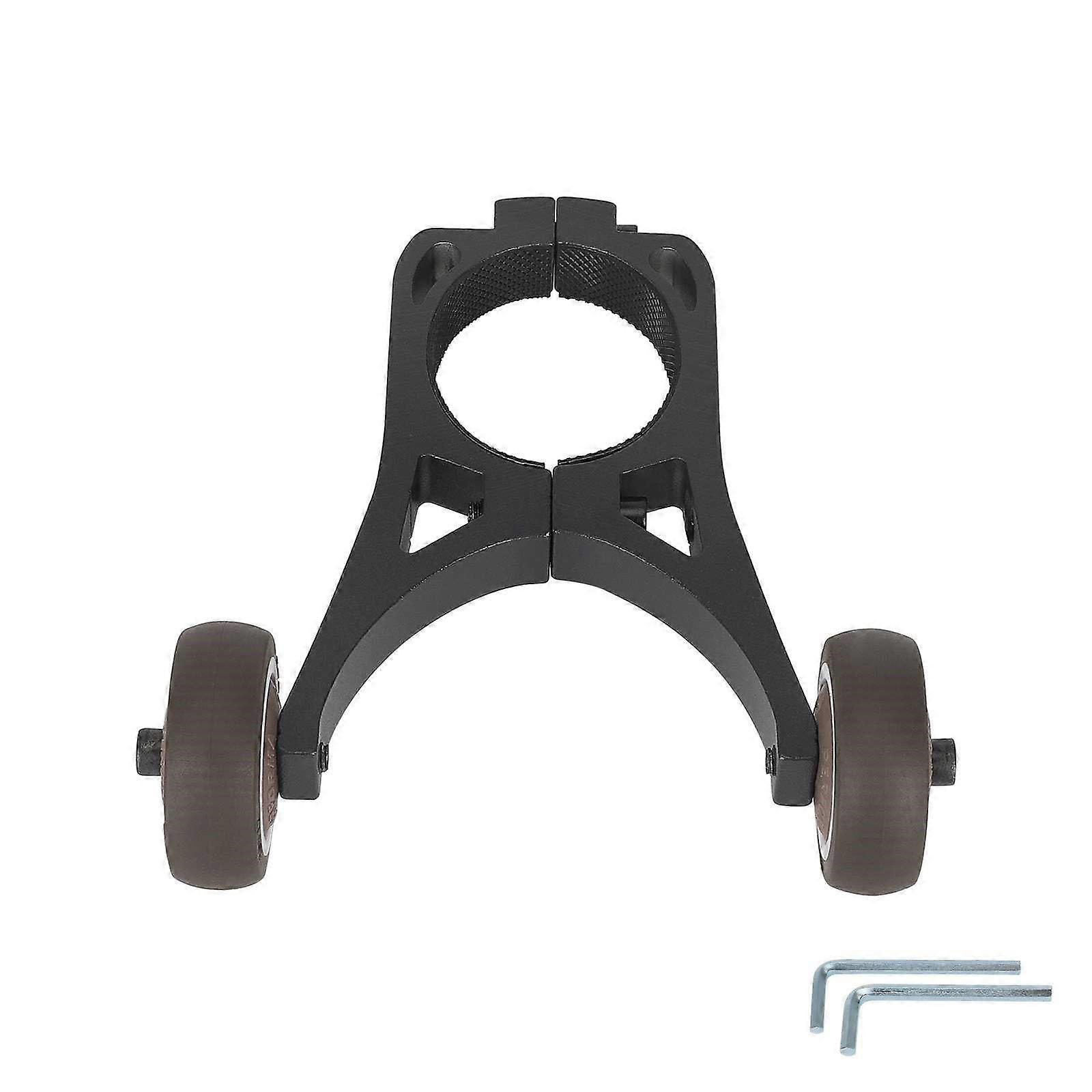 Electric Scooter Auxiliaries Wheel Bracket Handstand Mount Anti Rattle Universal Fit Adjustable Aluminum Rear Stabilizer
