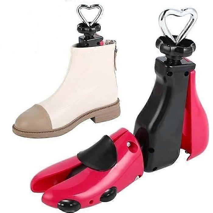 Shoe Trees for Women and Men - Shoe Stretcher - Boot Trees - Enlarger - White - Rubber