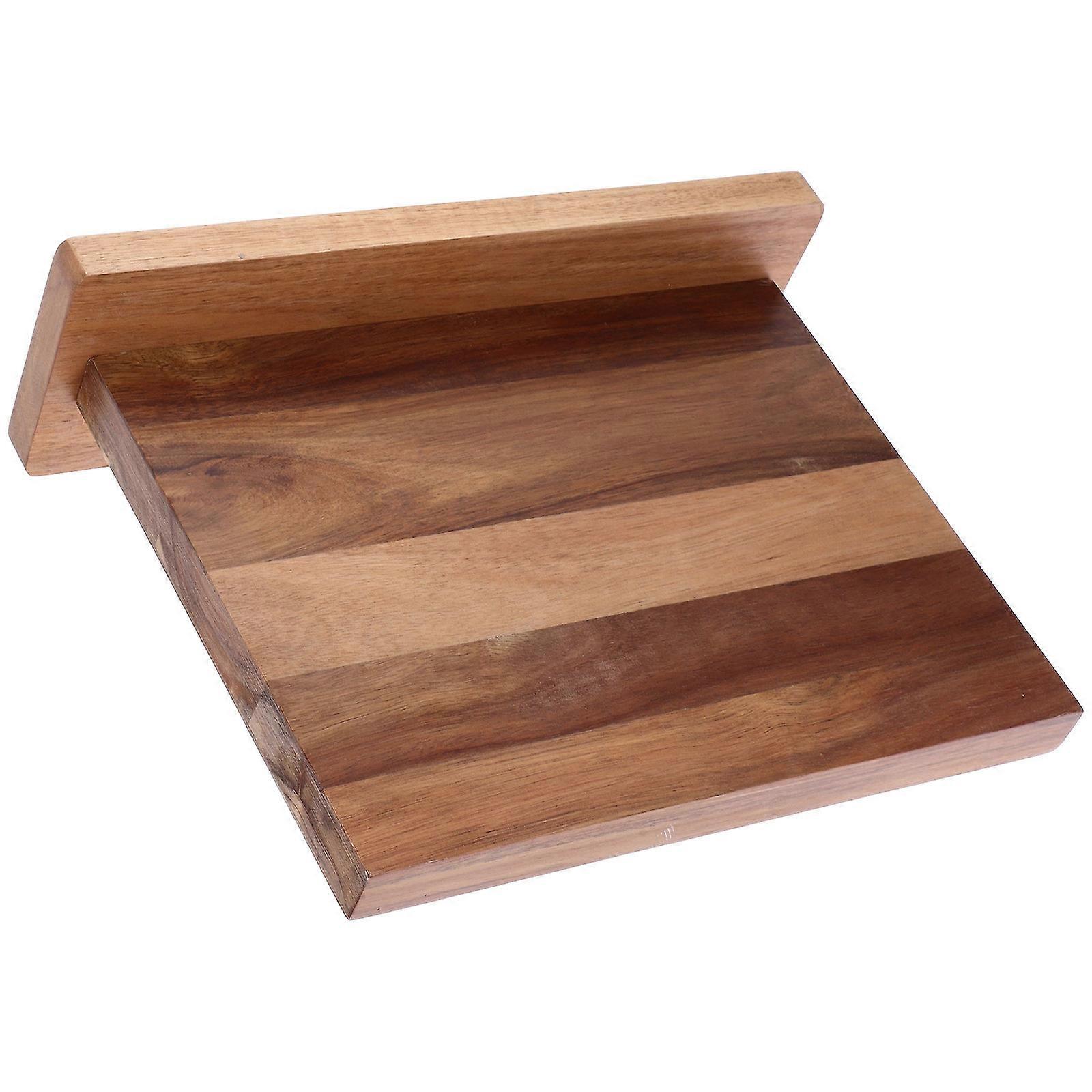 Magnetic Organizer Wood Magnetic Board Simple and Practical Design For Cooking Enthusiasts 1Set