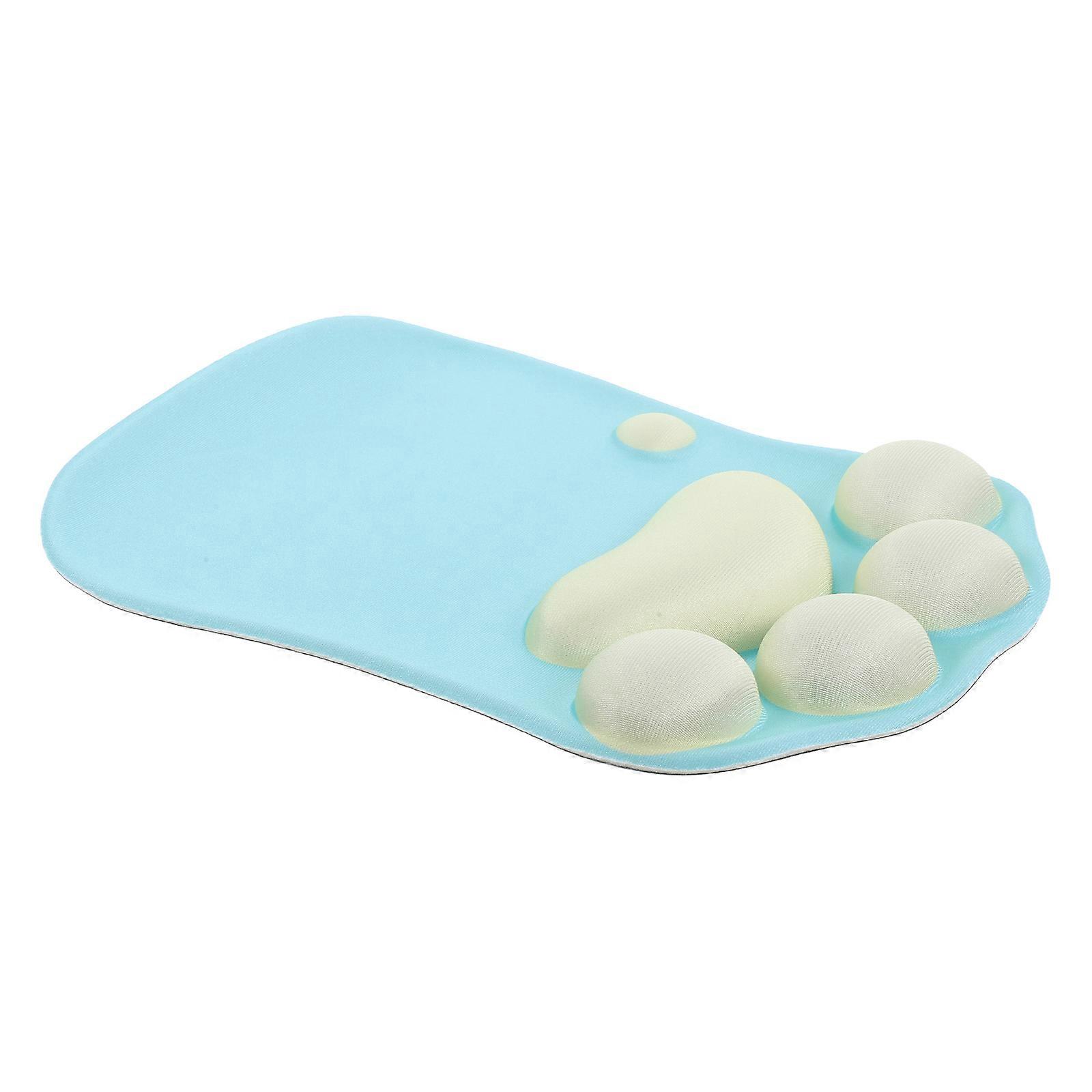 Cat Paw Mouse Pad Wrist Rest with Comfortable Support for Computer Use