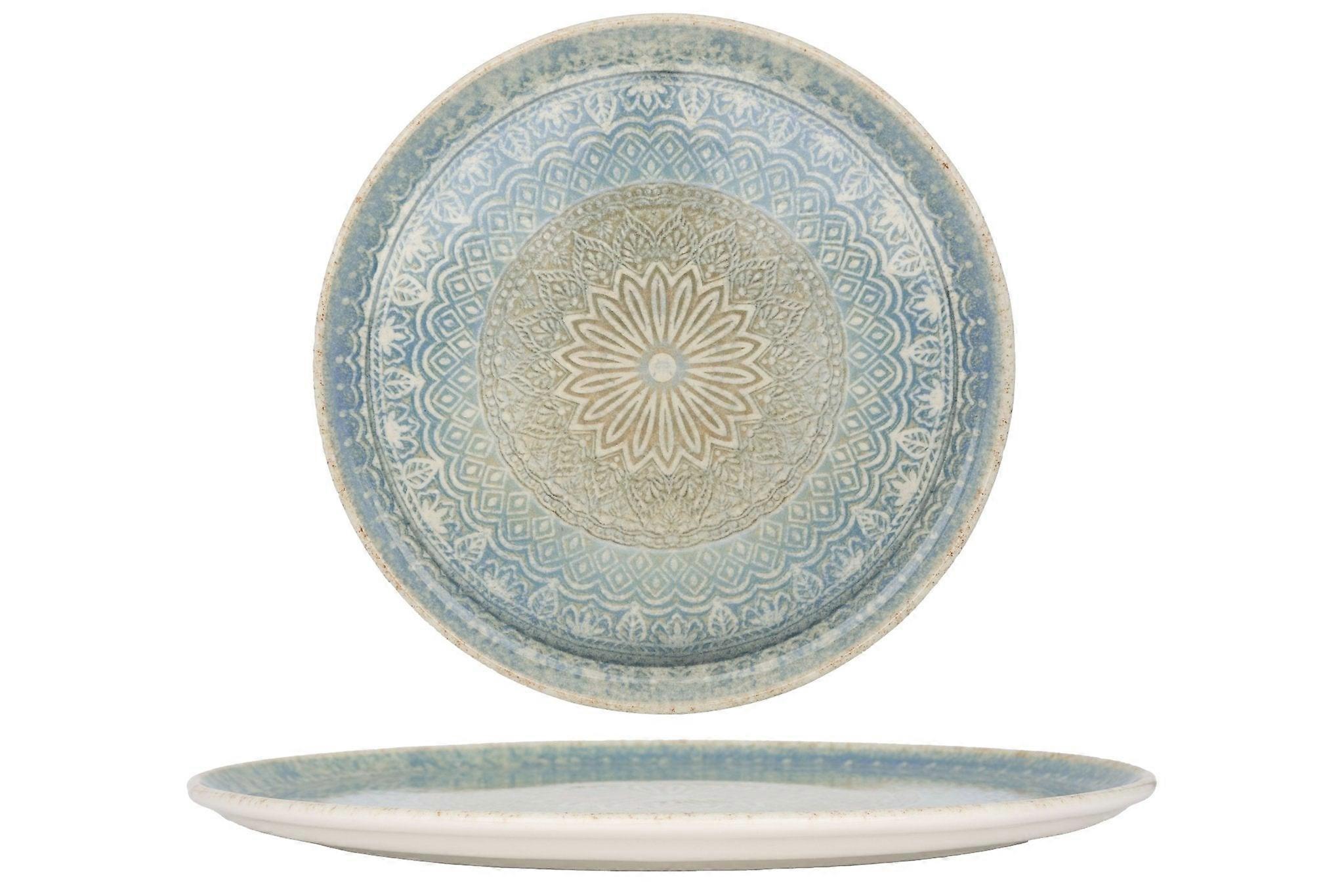 Bonna Pizzateller - Rivus Ethnic - Porzellan - 32 cm - 2er-Set