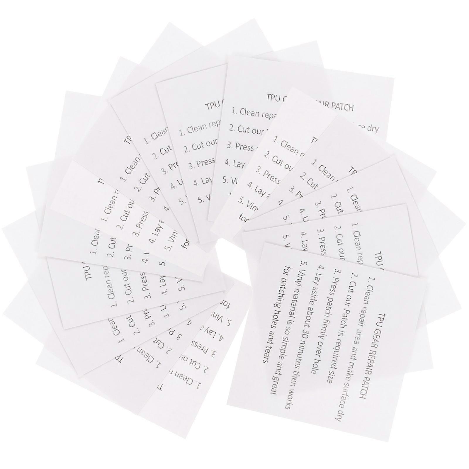 25Pcs Inflatable Swim Ring Repair Patches Durable TPU Repair Patch