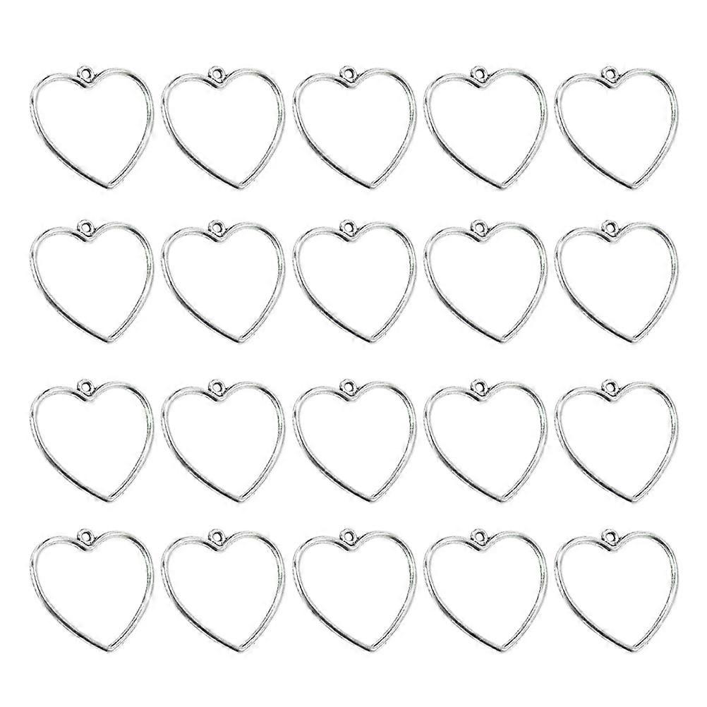 Versatile Heart Shaped Accessories, Perfect for DIY Jewelry Crafting