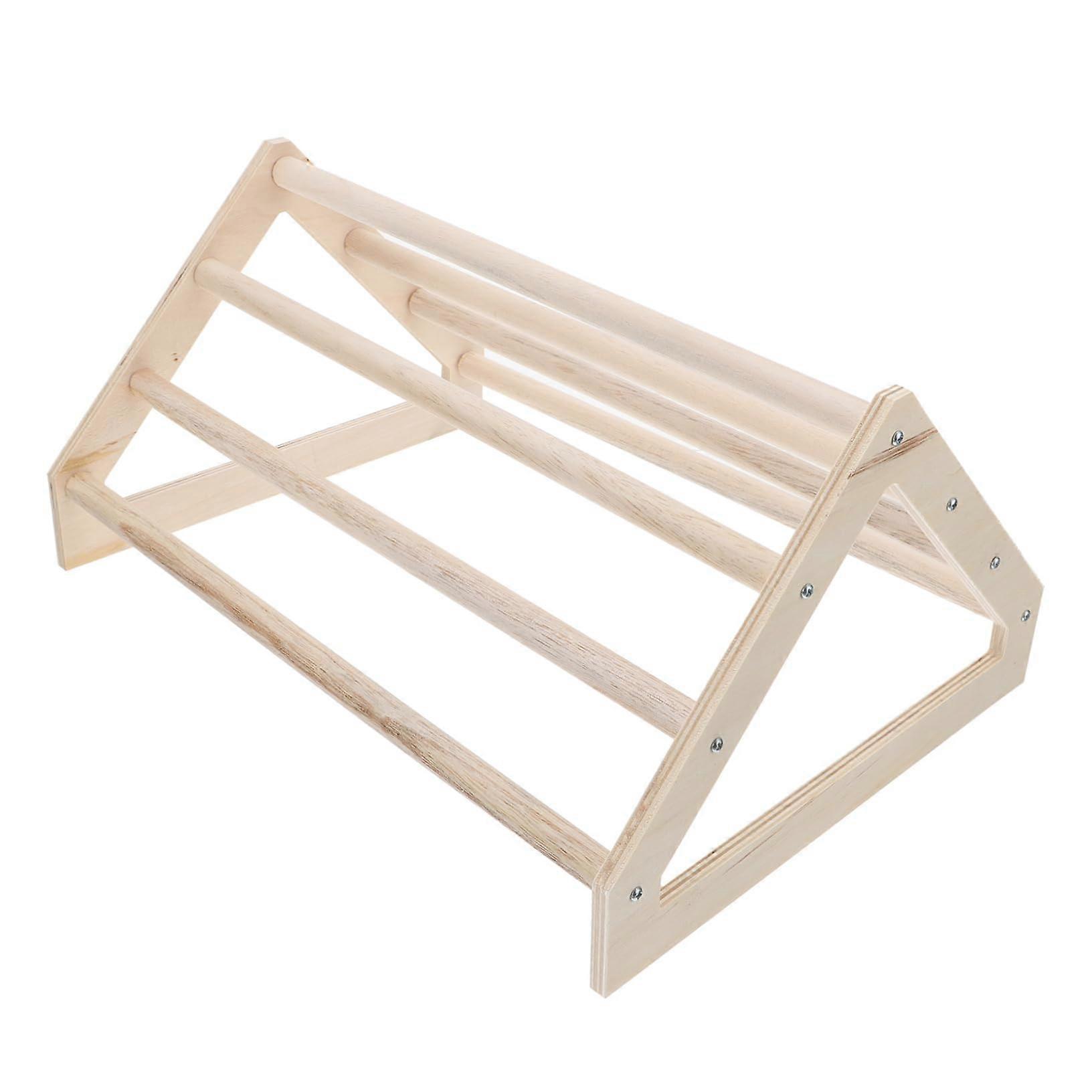 Stable poultry stand for chickens and chicks, promotes balance and coordination. Safe for parrots, ensuring speciesappropriate housing.