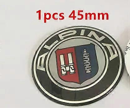 1-7 יחידות Alpina מכונית מכסה המנוע מכסה המנוע תג תא המטען האחורי סמל מדבקת גלגל ההגה מרכז רכזת כובע תג חתול סטיילינג