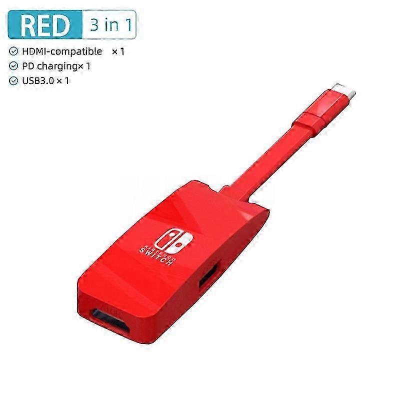 Suitable For Switch Dock Tv Dock For Nintendo Switch Hub Docking Station Usb C Type C Hub To 4k Hdmi-compatible Usb 3.0 Pd Macbook Air M1 Pro