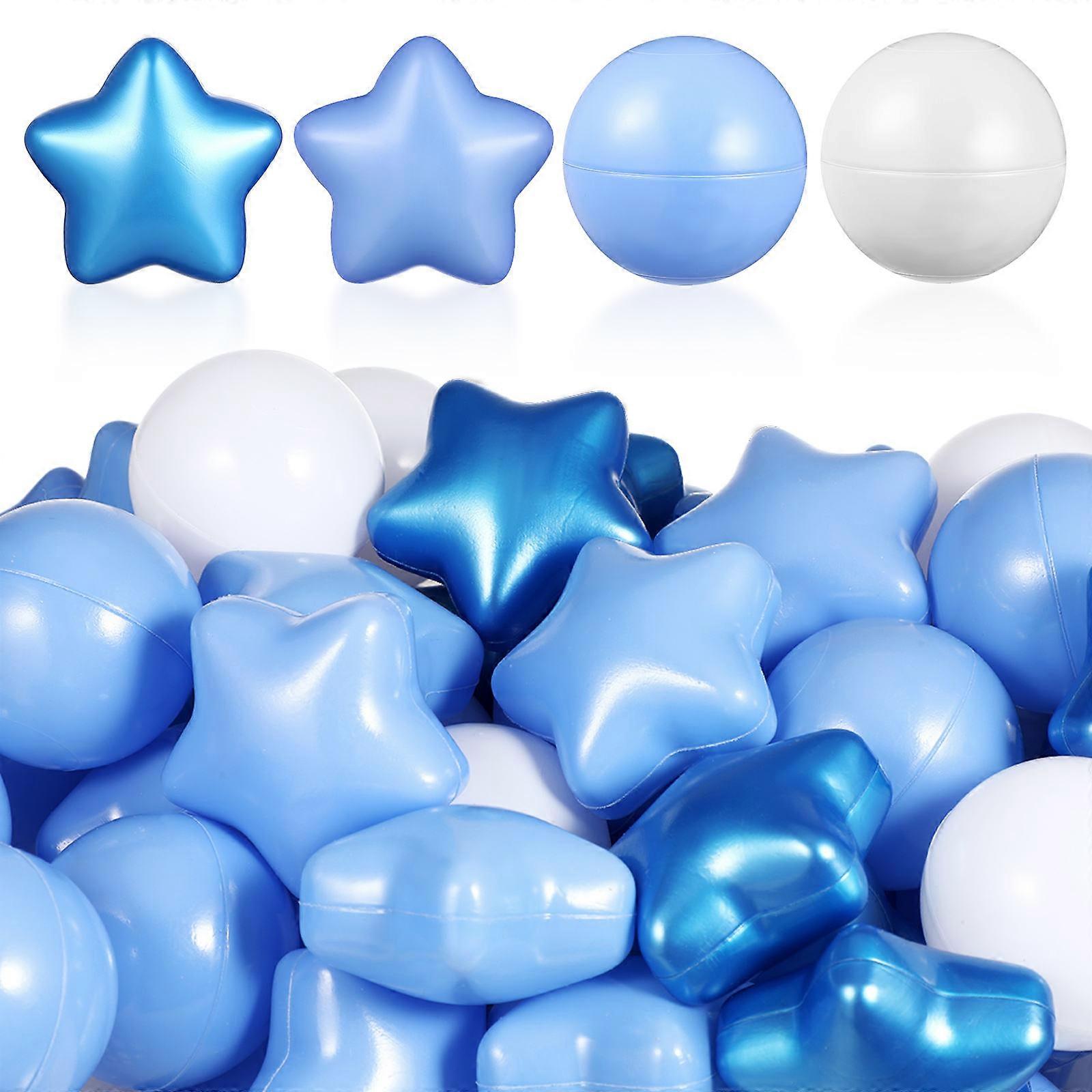 Boules d’océan de conception mignonne pour les décorations de fête Engagement de l’enfant Jeu en toute sécurité 100Pcs
