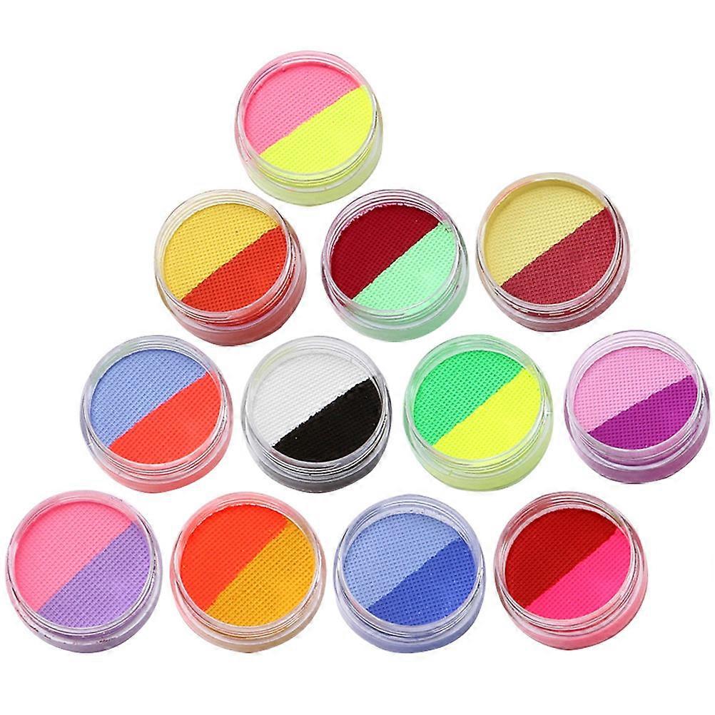 Festival Face Paint Paint Kit For Soccer Game Party Enthusiasts Skin-Friendly Durable Quality 1 Set