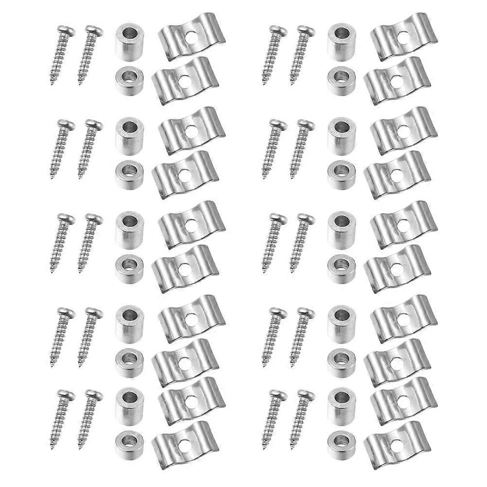 Metal Guitar Tuning Pegs Knobs Ideal For Music Performance 0.7X1.3Cm To Prevent Rust 10 Sets