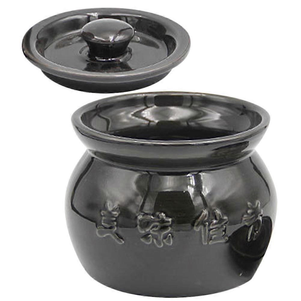 Multi-Function Stewing Pot For Family Meals Featuring Round Design And Thermal Shock Resistance 1Pack