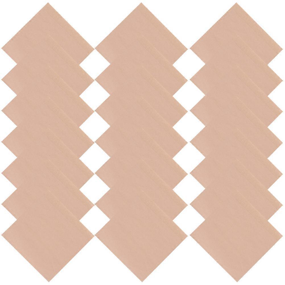 Disposable Beige Paper Bags for Storage with Uniform Thickness and Strong Toughness 300Pcs