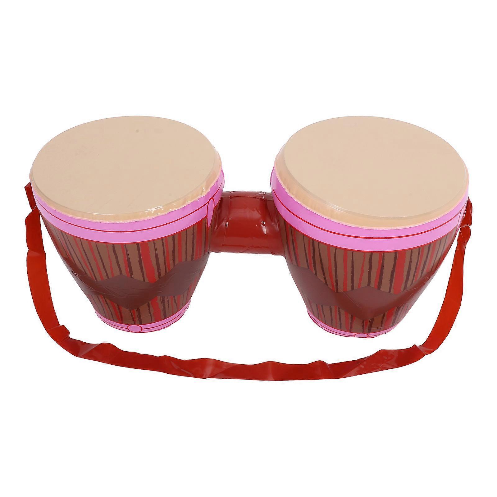 Portable Inflatable PVC Waist Drum – Lightweight Percussion Instrument for Music Practice, Carnival Decor & Party Entertainment with Authentic Sound
