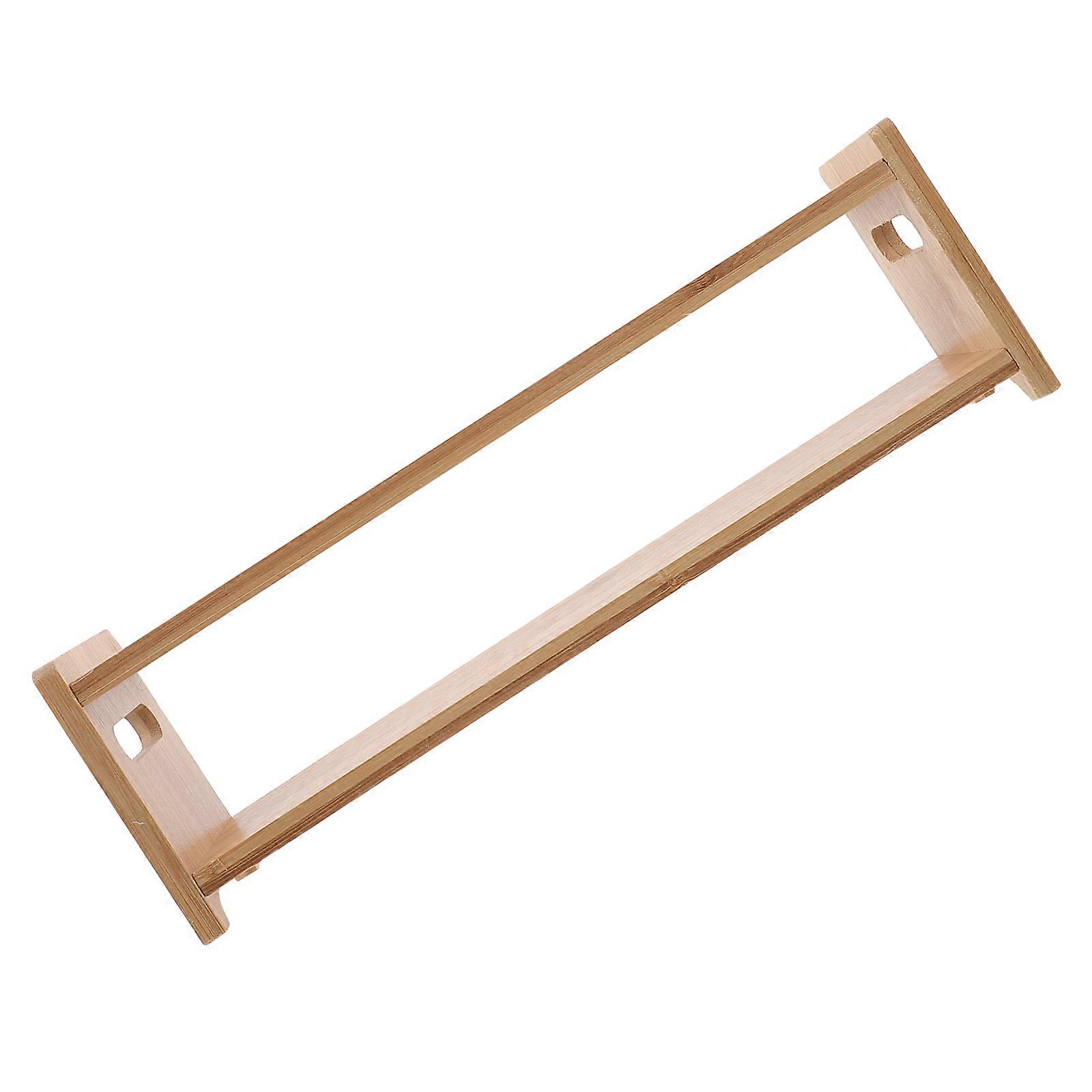 Spice Bottle Organizer 1Pack Designed For Kitchen Use Made Of Bamboo Material