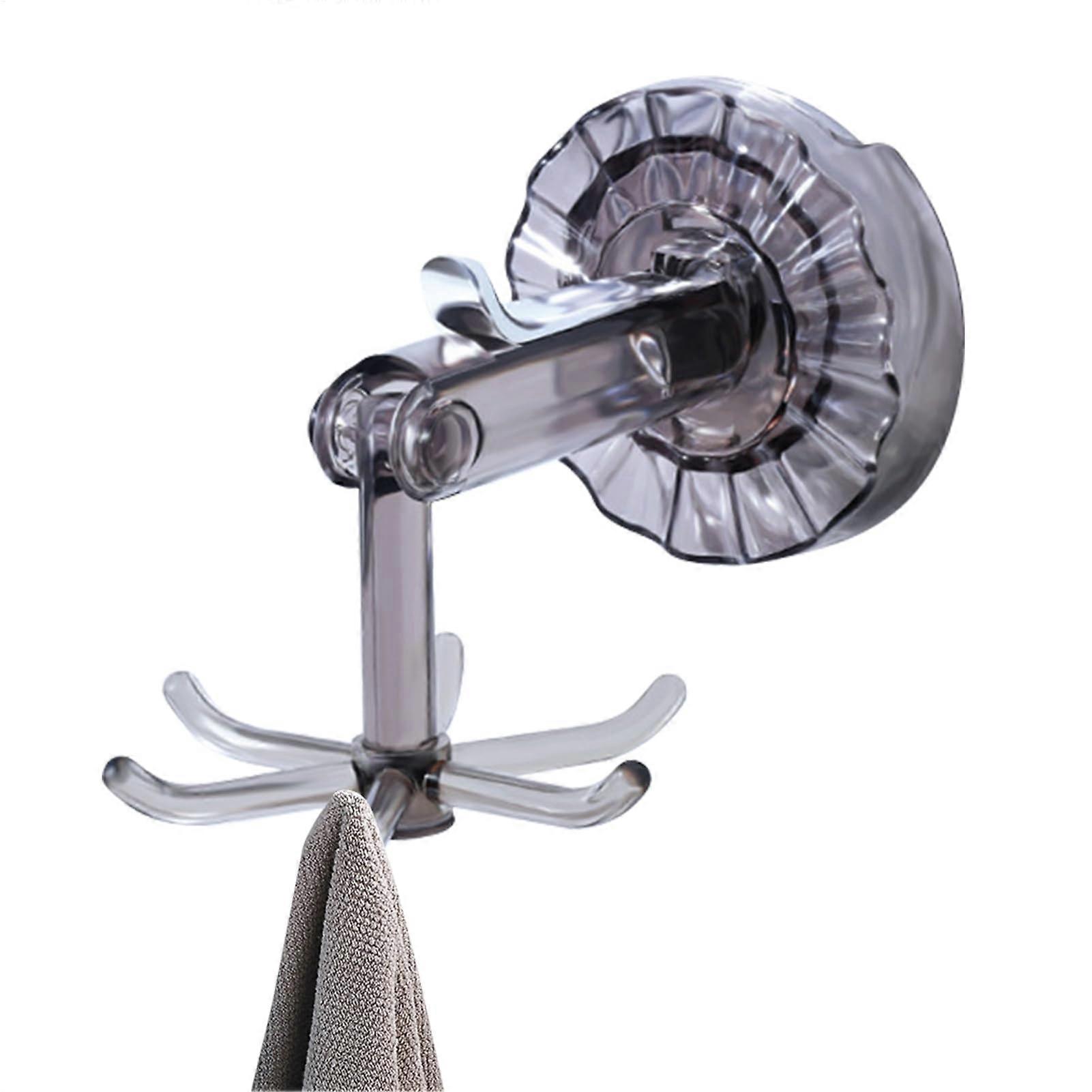 Rotating Hook Hanger, Self-Adhesive Under Cabinet Hook, Stable Utensil Holder for Kitchen, Multifunctional Hooks for Kitchen Utensils