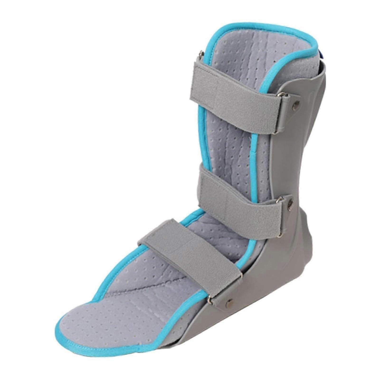 Plantar Fasciitis Night Splint Foot Drop Orthosis for Ankle Fracture Sprain Stroke (Left, Medium)
