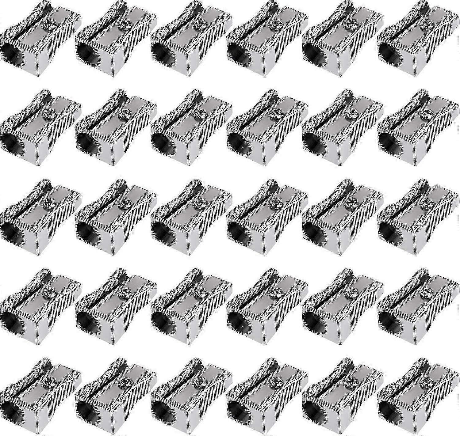Metal Sharpener Manual Pencil Sharpener,24pcs Pencil Sharpener Handheld, Pencil