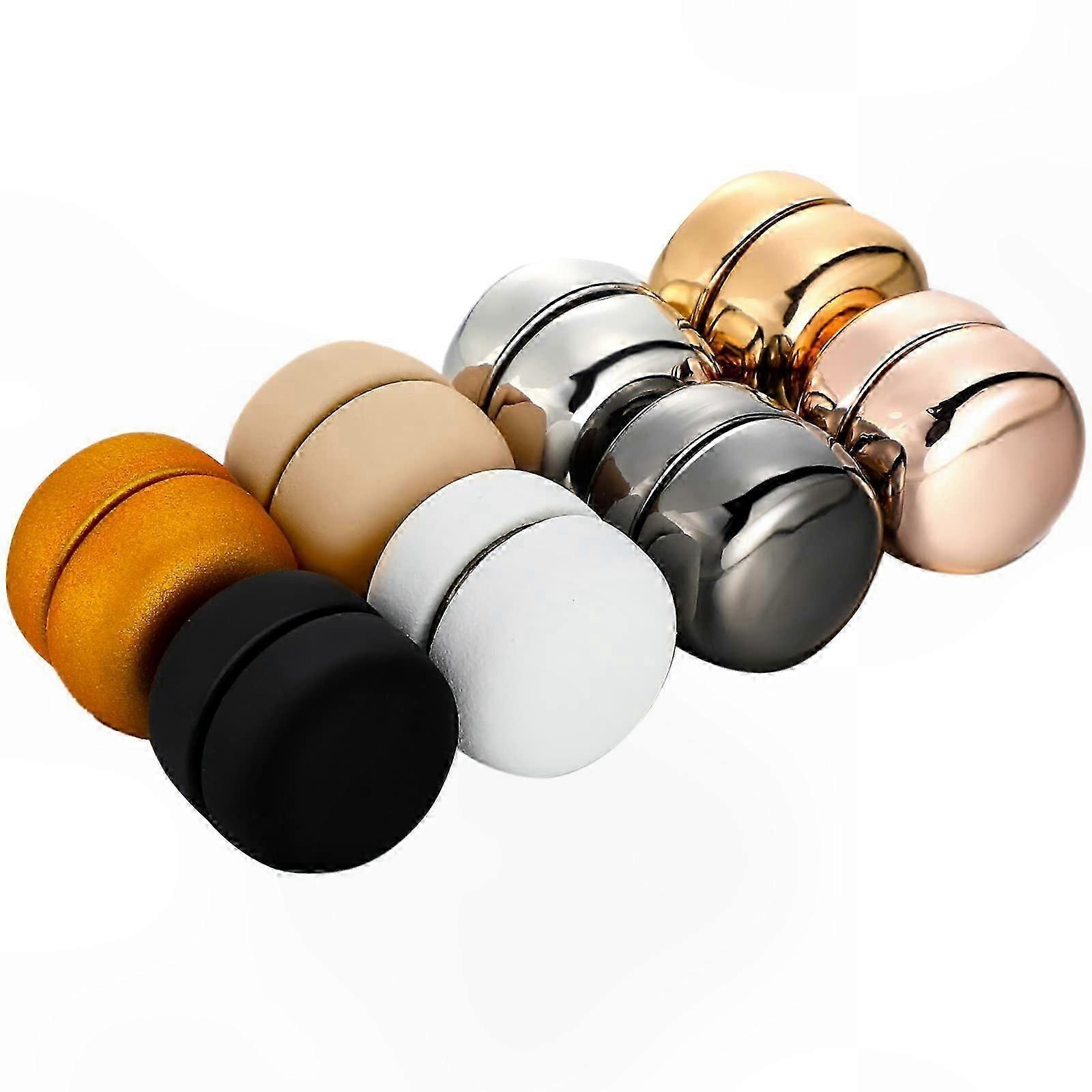 8 Pcs Magnetic Scarf Pins for Women, Colorful Multi-Use Hijab Accessories with Strong Hold Buttons