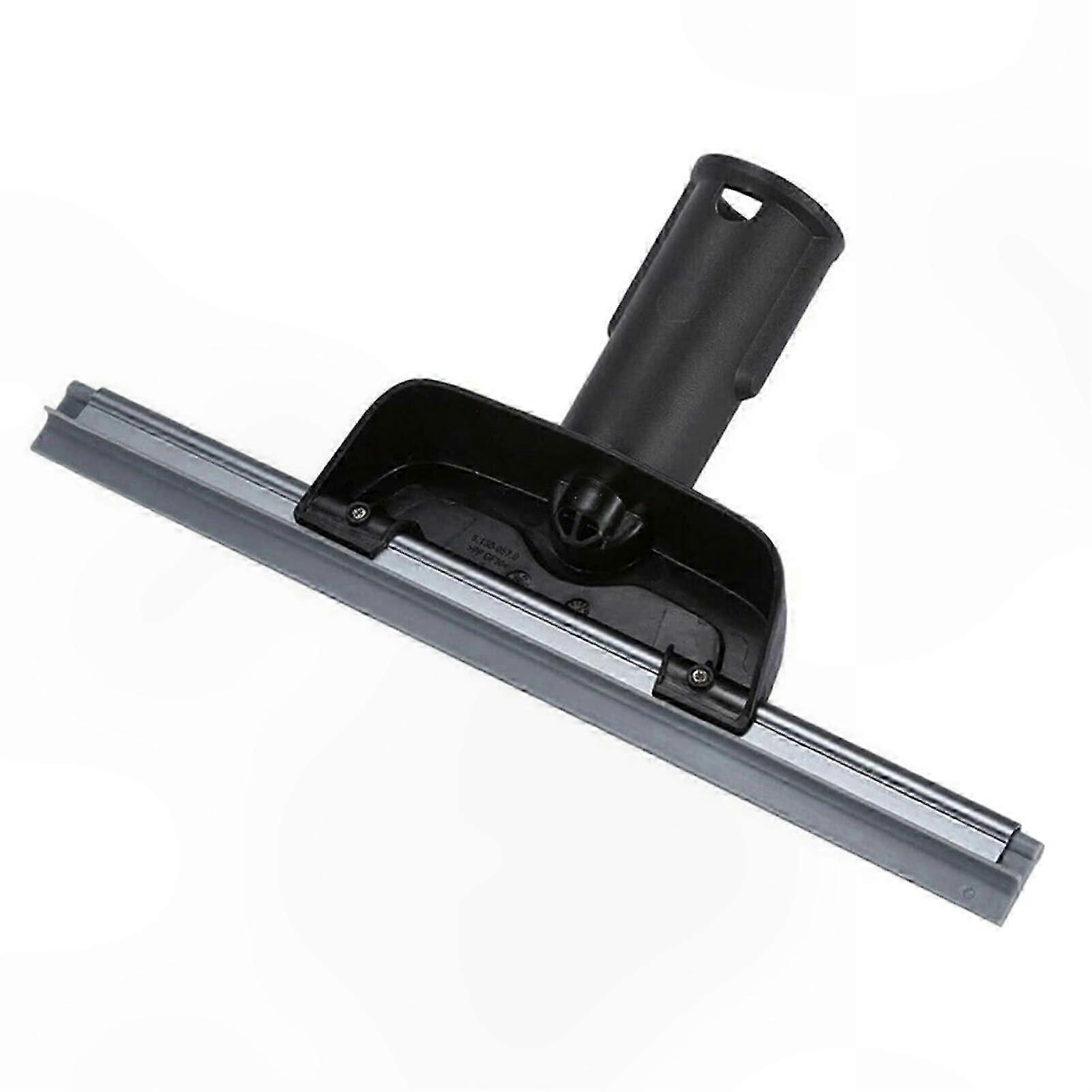 Aluminum Alloy Squeegee with Rubber Scraper for Streak-Free Window Cleaning, Compatible with Steam Cleaners