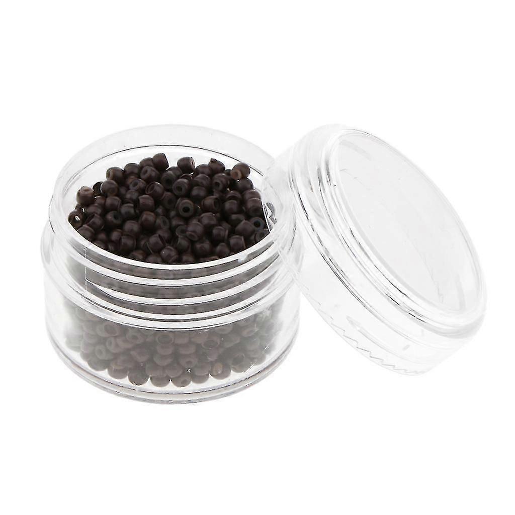 1000pcs 3mm Silicone Lined Micro Ring Links Beads for Hair Extensions
