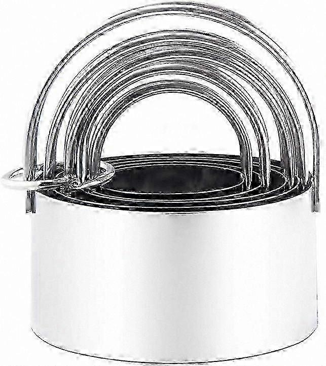 5-Piece Cookie Cutter Set with Handles, Assorted Shapes for Baking hwy