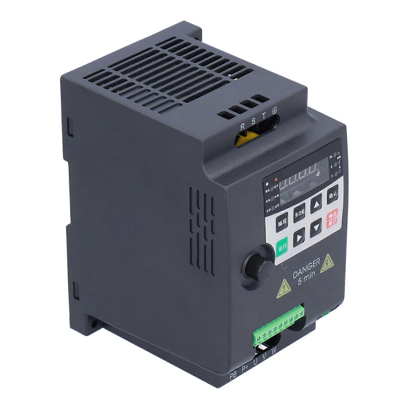Variable Frequency Drive VFD Motor Vector Inverter Converter 3 Phase 380V 0.75KW