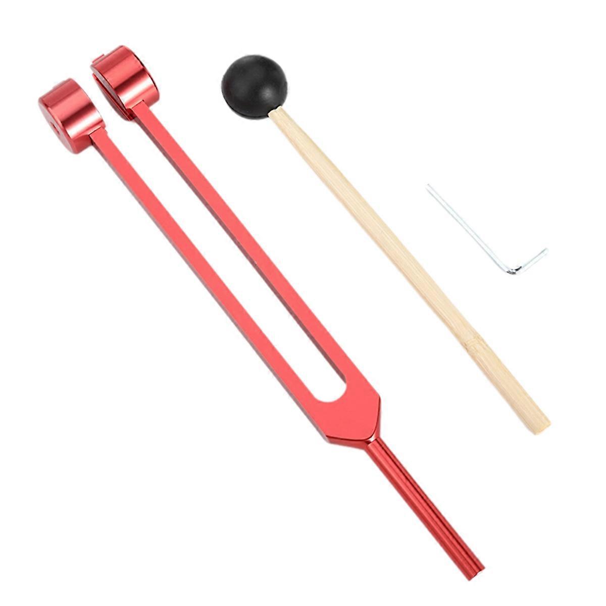 Healing Chakra 128 Hz Tuning Fork Set Sound Therapy Red
