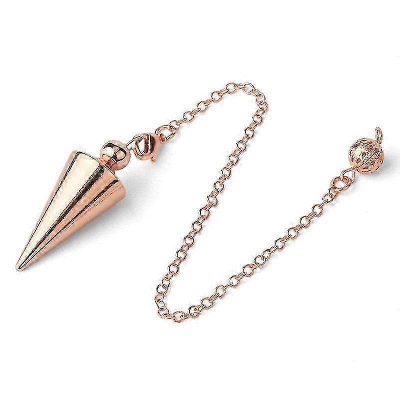 Metal Pendulum old-timer Copper Cone Gold-color Pendulo Pendule Jewelry