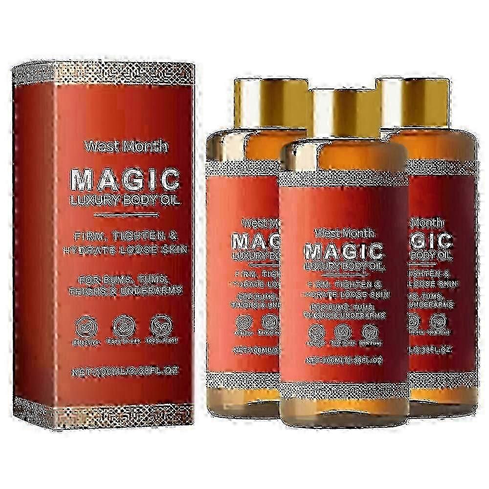 Olie - 100 ml, fyldige, opstrammer, opstrammer og fugter hud, lår og maver